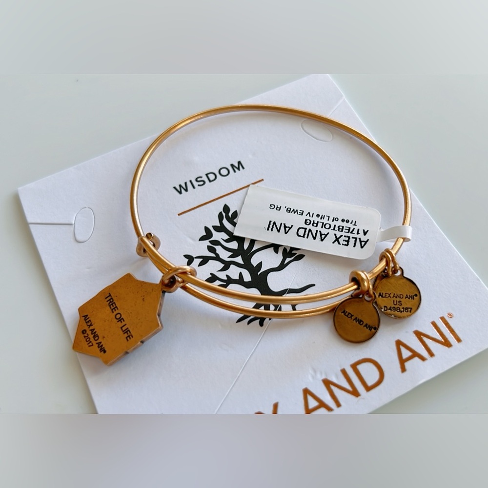 Alex and Ani | Tree of Life Charm Bangle - Picture 6 of 9